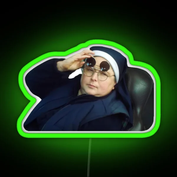 Sister Michael Derry Girls RGB Neon Sign