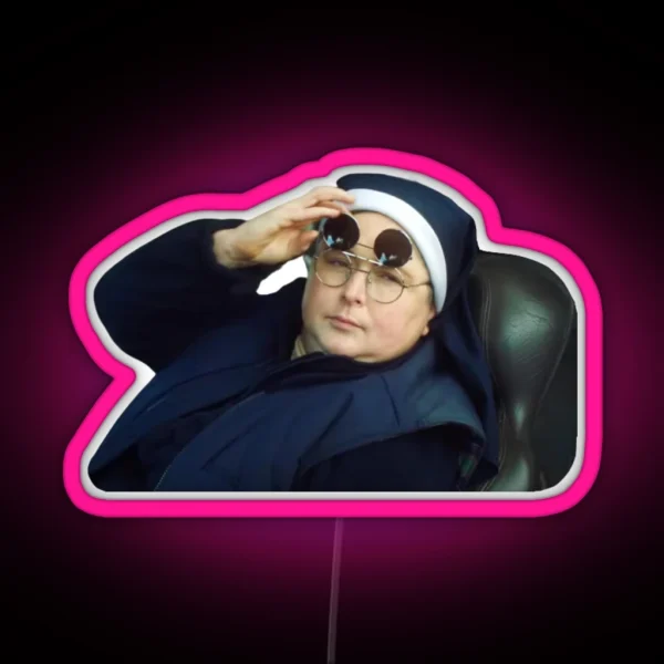 Sister Michael Derry Girls RGB Neon Sign