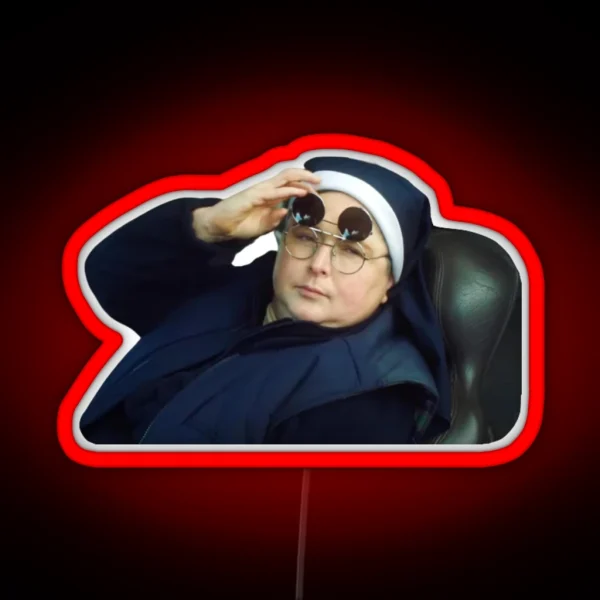 Sister Michael Derry Girls RGB Neon Sign
