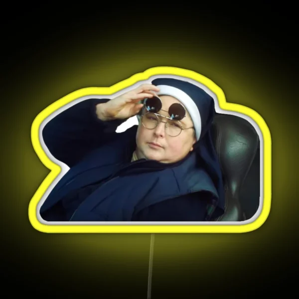 Sister Michael Derry Girls RGB Neon Sign