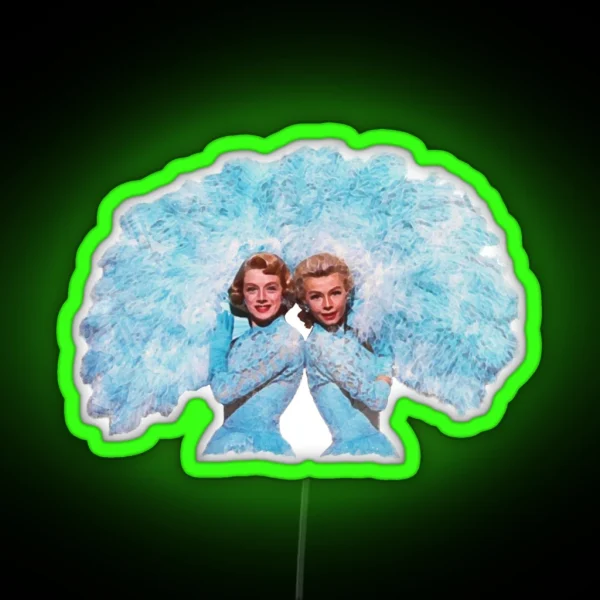 Sisters Watercolor RGB Neon Sign