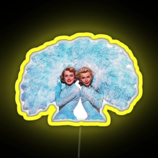 Sisters Watercolor RGB Neon Sign