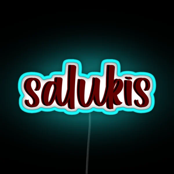 SIU Salukis RGB Neon Sign