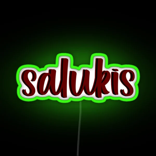 SIU Salukis RGB Neon Sign