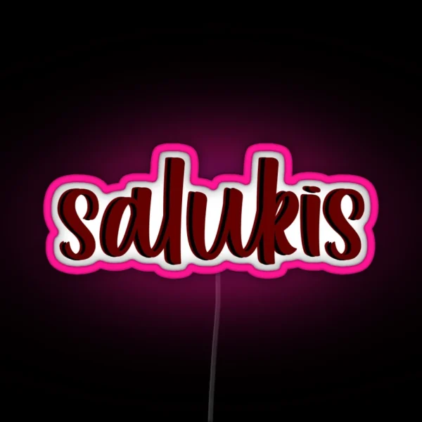 SIU Salukis RGB Neon Sign