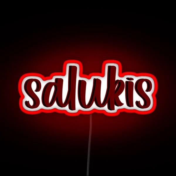 SIU Salukis RGB Neon Sign