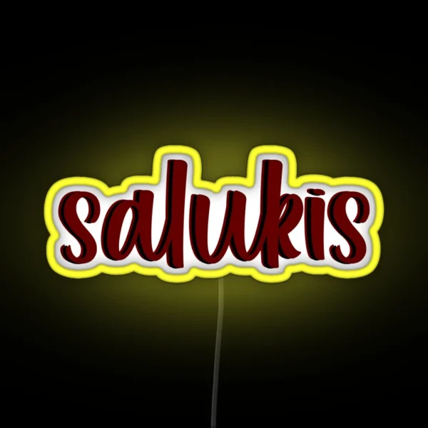 SIU Salukis RGB Neon Sign