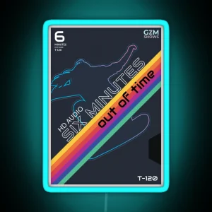 Six Minutes Season 4 Poster RGB Neon Sign