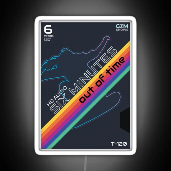 Six Minutes Season 4 Poster RGB Neon Sign