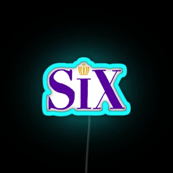 Six The Musical RGB Neon Sign