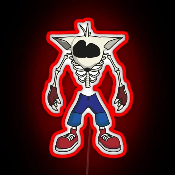 Skele Bandicoot RGB Neon Sign