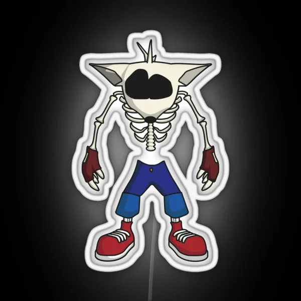 Skele Bandicoot RGB Neon Sign