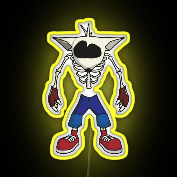 Skele Bandicoot RGB Neon Sign