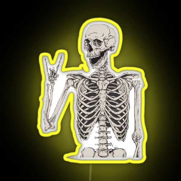 Skeleton RGB Neon Sign