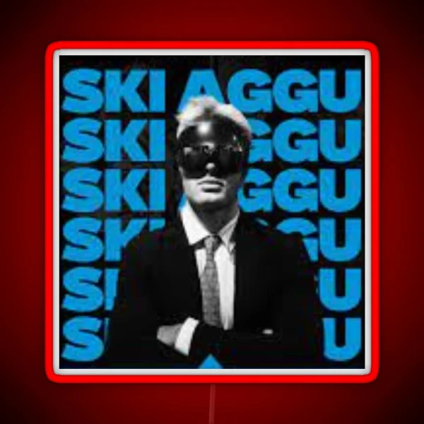 Ski Aggu Ist Der Headliner RGB Neon Sign