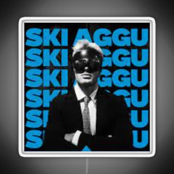 Ski Aggu Ist Der Headliner RGB Neon Sign