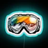 Eye-catching RGB Neon Sign for Skiers and Snowboarders' Cozy Den Decor