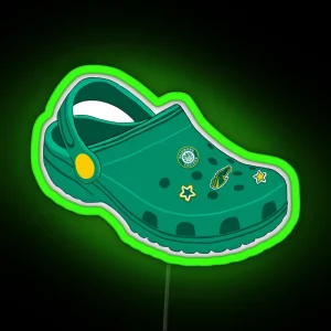 Skidmore Croc RGB Neon Sign