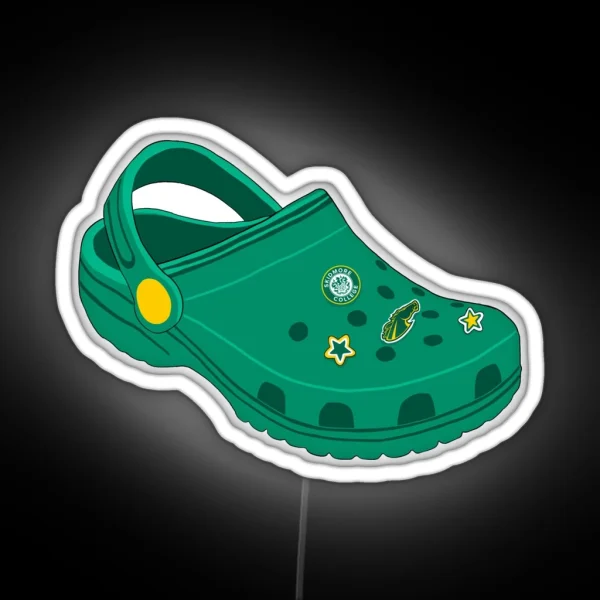 Skidmore Croc RGB Neon Sign
