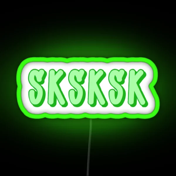 Sksksk RGB Neon Sign