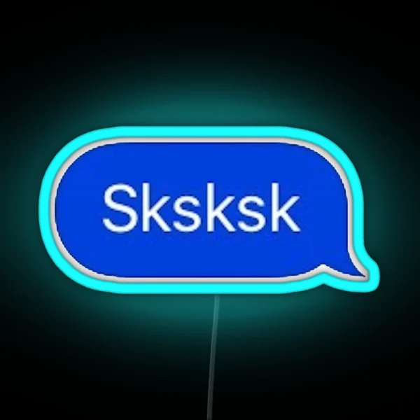 Sksksk RGB Neon Sign