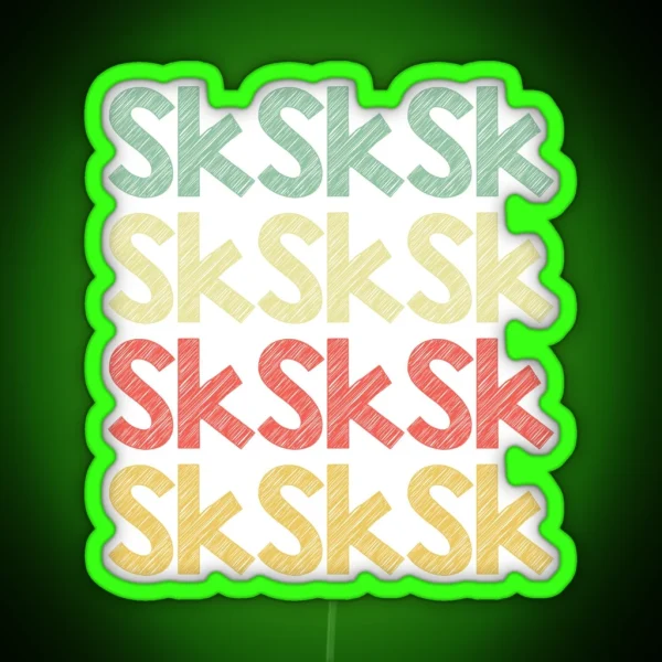 Sksksk RGB Neon Sign