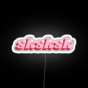 Sksksk RGB Neon Sign