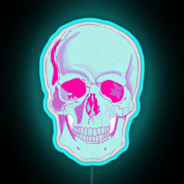 Skull RGB Neon Sign