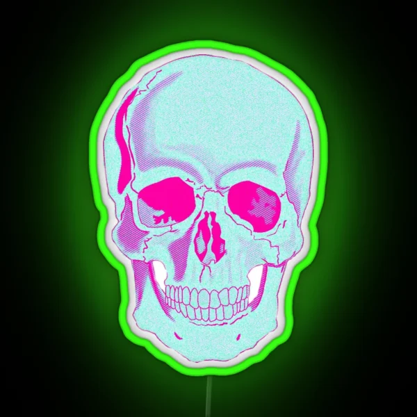 Skull RGB Neon Sign