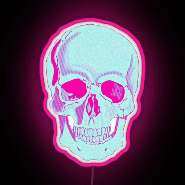 Skull RGB Neon Sign