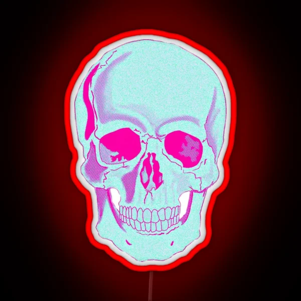 Skull RGB Neon Sign