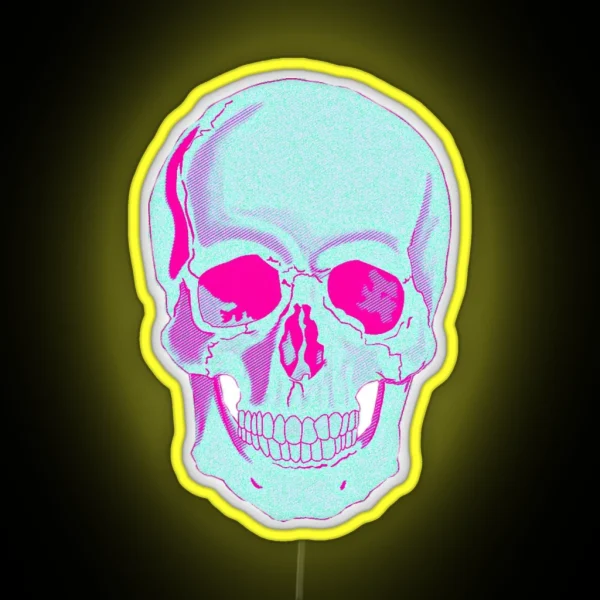 Skull RGB Neon Sign