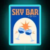 RGB Neon Sign for Auburn's Sky Bar Decorative Wall Lighting