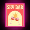 Customizable RGB Neon Sign for Bars and Restaurants Interior Decor