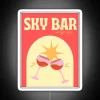 Auburn's vibrant nightlife hub: Sky Bar in Auburn glow