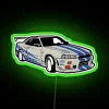Authentic Neon Skyline R34 Brian O'Conner Inspired Home Decor Lighting Accent