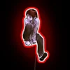 Glowing "Slacker Lain" RGB neon sign for gaming enthusiasts everywhere