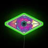 Eye-catching RGB Neon Sign with Retro Slogan for Modern Decor