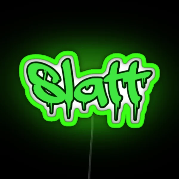 Slatt RGB Neon Sign