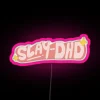 Whimsical Humorous Personalized RGB LED Sign for Funny Home Decor Spaces