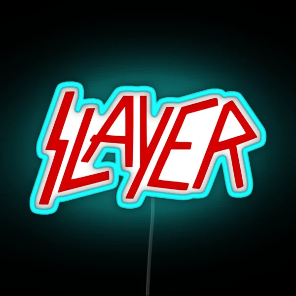 Slayer Design American Thrash Metal Band 7 RGB Neon Sign