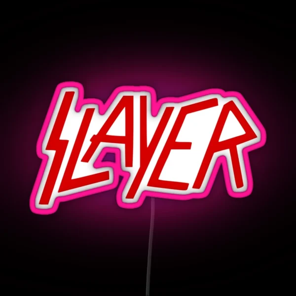 Slayer Design American Thrash Metal Band 7 RGB Neon Sign