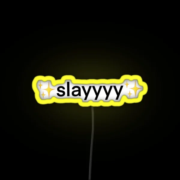 Slayyyy RGB Neon Sign