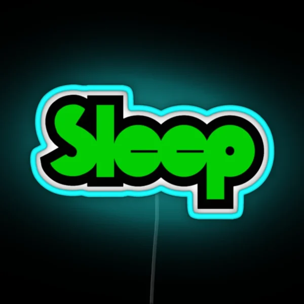 Sleep Band Stoner Doom Metal RGB Neon Sign