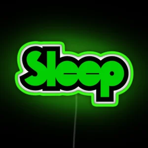 Sleep Band Stoner Doom Metal RGB Neon Sign