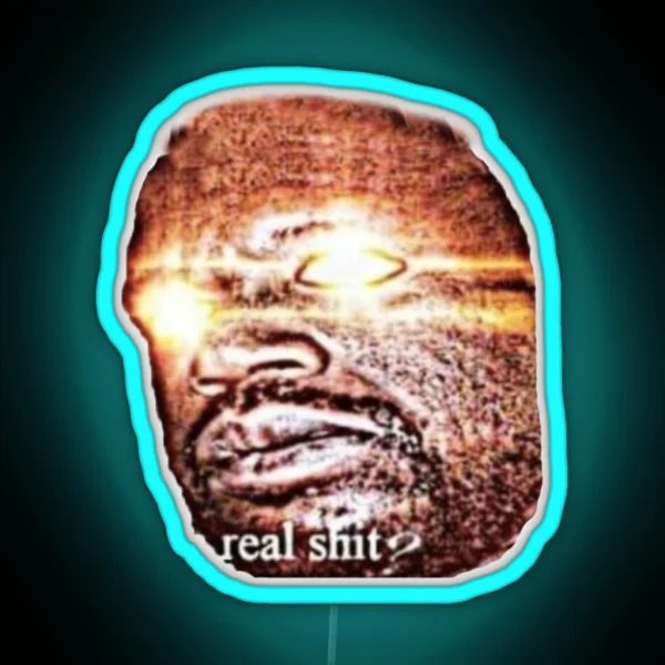 Sleeping Shaq RGB Neon Sign