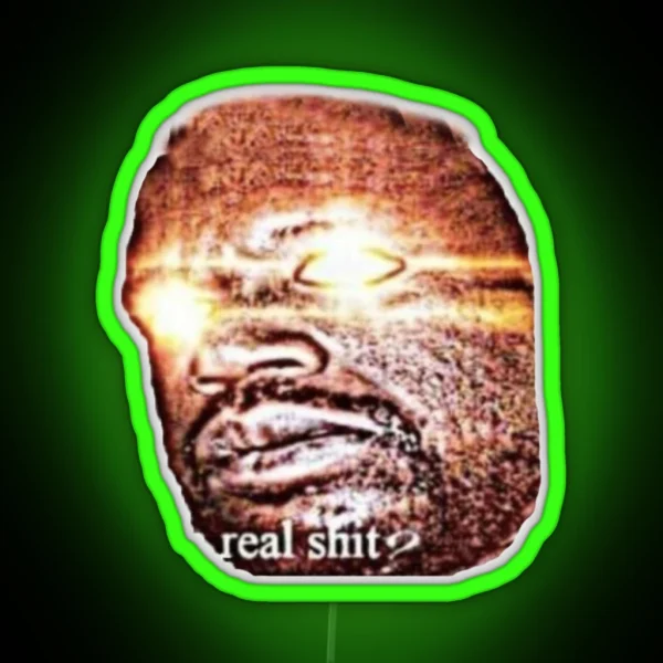 Sleeping Shaq RGB Neon Sign