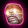 Unique Sleeping Shaq Customizable LED Sign with Colorful Bright Lighting Options