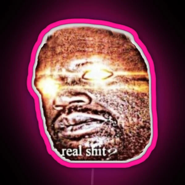 Sleeping Shaq RGB Neon Sign