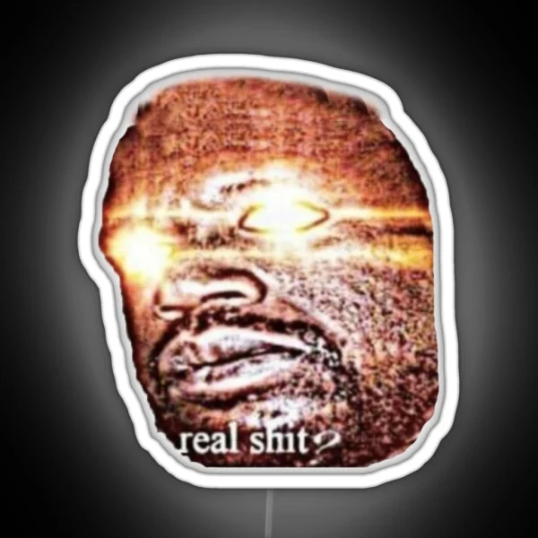 Sleeping Shaq RGB Neon Sign